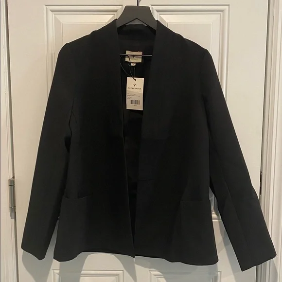Tuckernuck Gracie Wrap Black Blazer Women’s Size Medium NWT - Picture 3 of 10